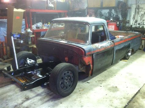 Mistresskustoms 1965 F100 Crown Vic Swap Air Ride And 16 Super C