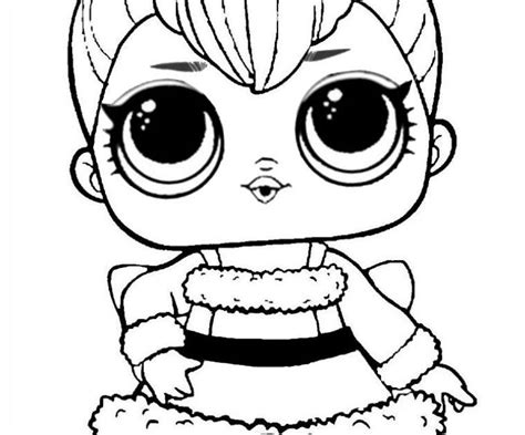 Lol Surprise Christmas Coloring Pages - Free Coloring Page