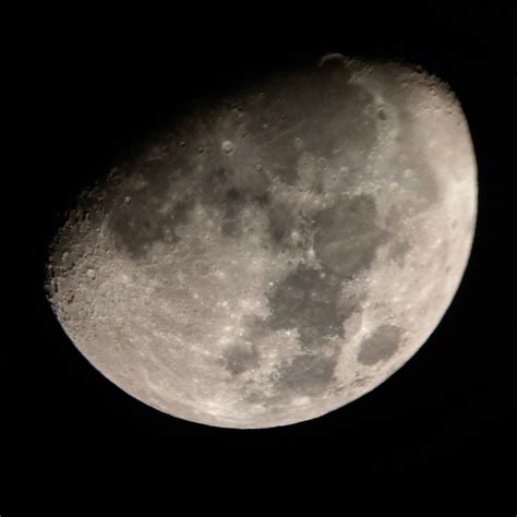 The Moon Tonight Rastrophotography
