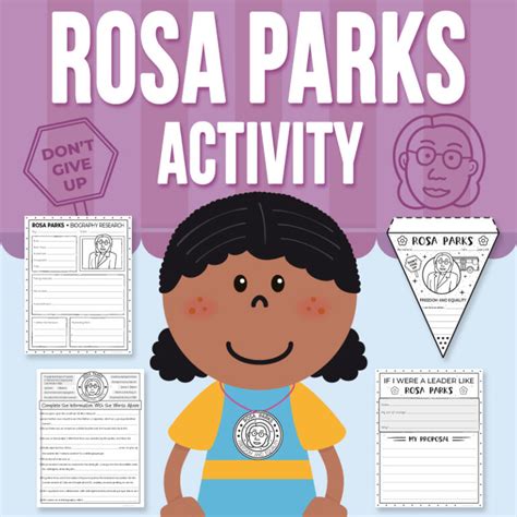 Rosa Parks Activities Bundle Made By Teachers