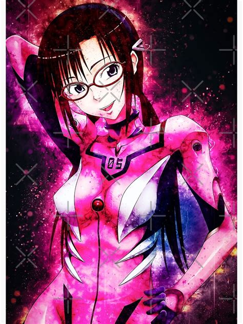 Mari Illustrious Makinami Neon Genesis Evangelion Poster For Sale By Spacefoxart Redbubble