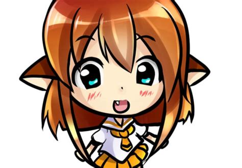 Draw A Cute Shiny Colored Chibi Anime Character By Jamuko Fiverr