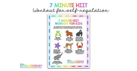 7 Minute Hiit Workout For Kids