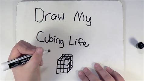 Draw My Cubing Life Jrcuber Youtube