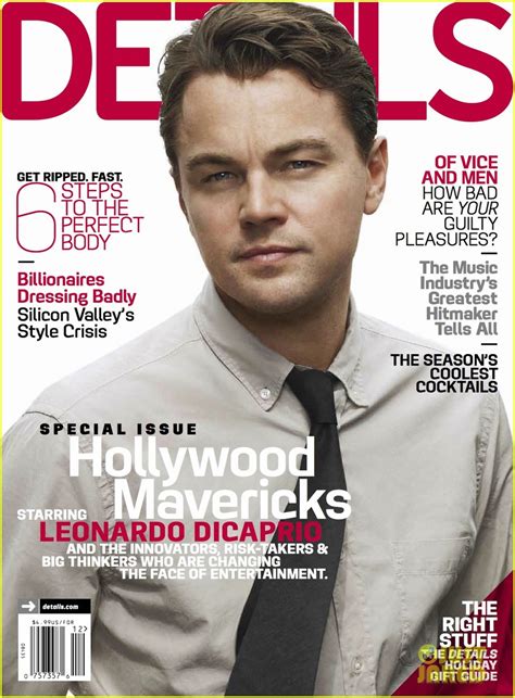 Leonardo Dicaprio Covers Details Hollywood Mavericks Issue Photo 2764374 Leonardo Dicaprio