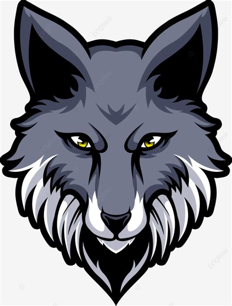 Vektor Logo Maskot Serigala Logo Maskot Serigala Vektor Serigala Vektor Kepala Serigala Png