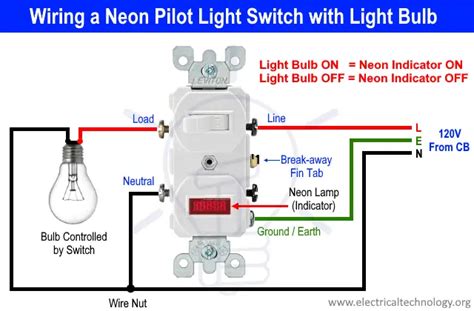 How To Wire A Pilot Light Switch 2 And 3 Way Wiring