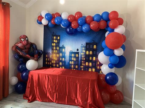 Pin By Danielle Lloyd On Hadleigh 4th Bday Spiderman Birthday Party