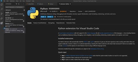 Installing Python Package In Visual Studio Code Astro Geo Gis