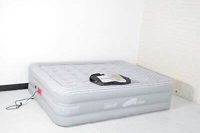 See Notes Coleman Supportrest Elite Double Height Air Mattress W Pump