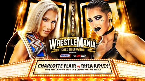 Charlotte Flair Vs Rhea Ripley Wrestlemania 39 Catch Newz