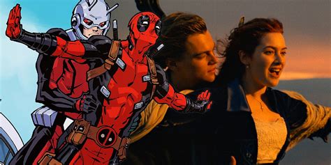 Marvels Deadpool And Ant Man Share Titanics Iconic Moment