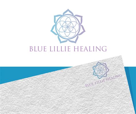 Elegant Personable Health And Wellness Logo Design For Blue Lillie
