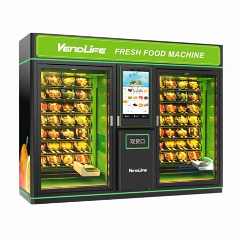 Salad Food Vending Machine With Lift System Vendlife