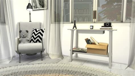 Modelsims4 • The Sims 4 Scandinavian Bedroom Included For