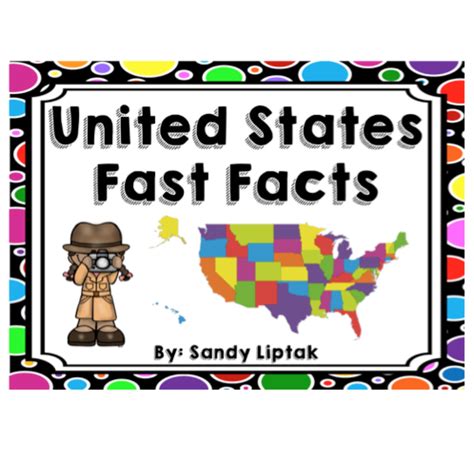 United States Fast Facts Lessons By Sandy