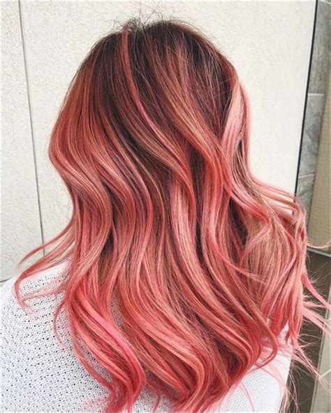 50 Pretty And Stunning Rose Gold Hair Color Hairstyles For Your
