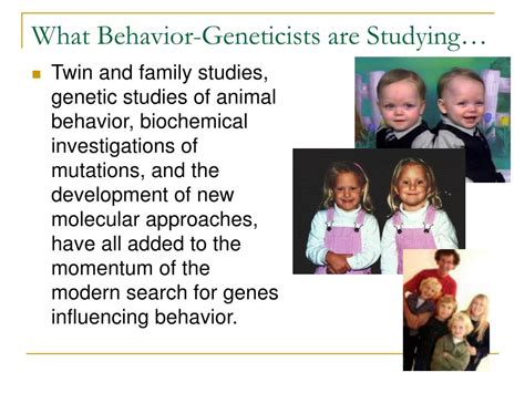 Ppt The History Of Behavior Genetics Powerpoint Presentation Free