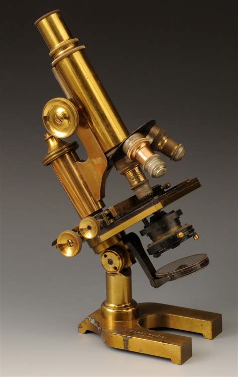 Antique Microscope Microscope Dollhouse Medical The Time Machine