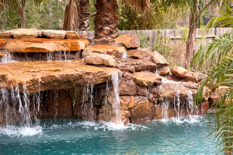 80 Fabulous Swimming Pools With Waterfalls Pictures