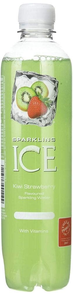 Sparkling Ice Kiwi Strawberry Flavour Sparkling Water 400ml Approved Food