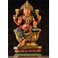 Wooden Goddess Of Wealth Lakshmi Statue 24 96w1w Hindu Gods 