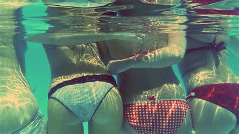 Unterwasserarsch Bikini Tapeten Hd 1920x1080 WallpaperTip