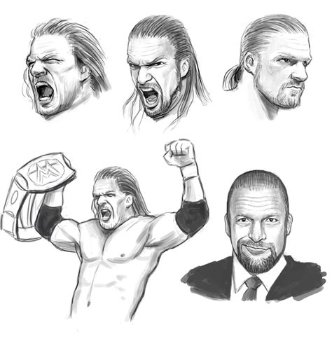 Triple H Fan Art Fanart Site