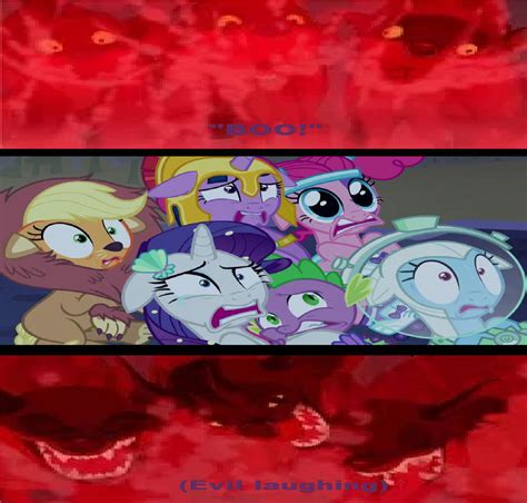 The Hyenas Scares The Ponies By Disneyponyfan On Deviantart