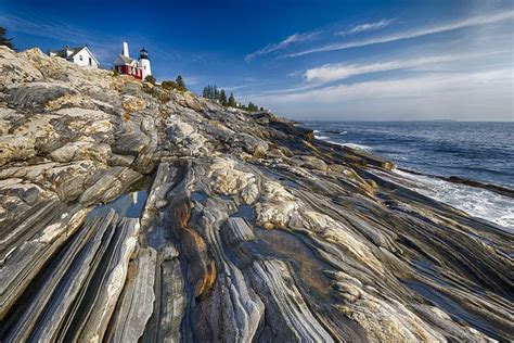 Pemaquid Point Scenic Maine By George Oze Scenic Maine Pemaquid