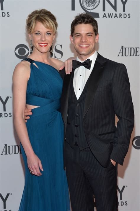 ashley spencer and jeremy jordan at the tony awards love when broadway stars marry each other