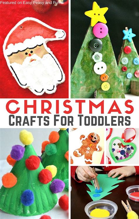 Simple Christmas Crafts For Toddlers Preschool Christmas Crafts