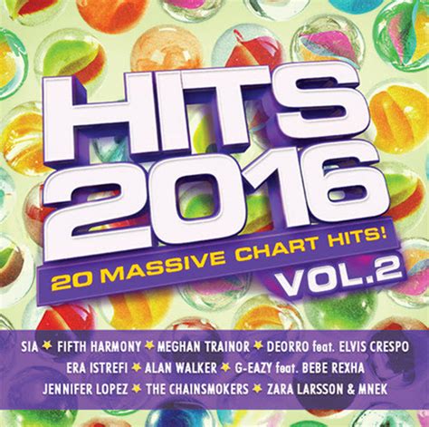 Hits 2016 Vol2 20 Massive Chart Hits 2016 Cd Discogs