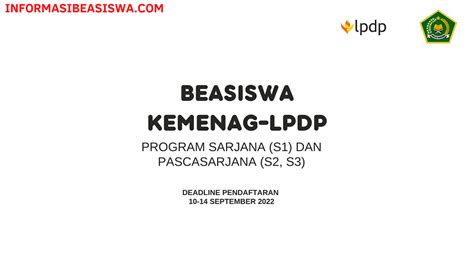Beasiswa Indonesia Bangkit LPDP Kemenag