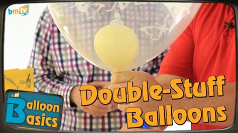 How To Make Double Bubble Balloons Balloon Basics 08 Youtube