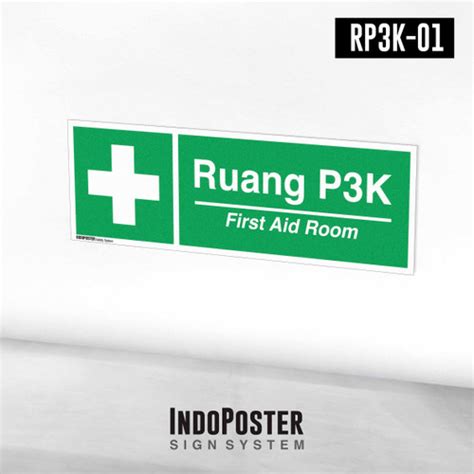 Jual Stiker Safety Sign K3 Ruang P3k Ruang P3k M Kab Bandung