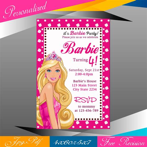 This Item Is Unavailable Etsy Barbie Birthday Invitations Spiderman Birthday Party