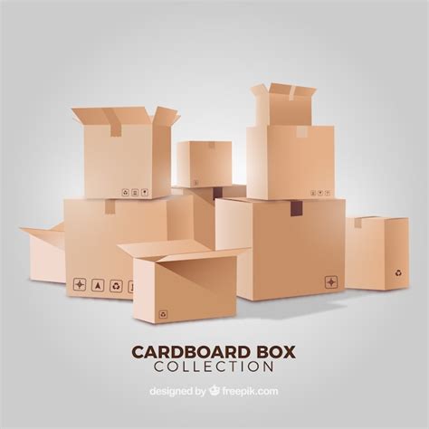 Free Cardboard Box Vectors 8000 Images In Ai Eps Format