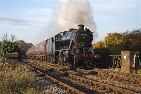 Steam Passenger Train Stock Image Image Of Historical 3847519