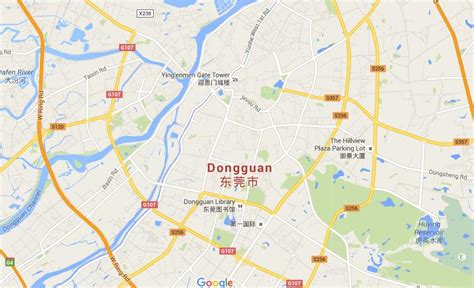 Map Of Dongguan