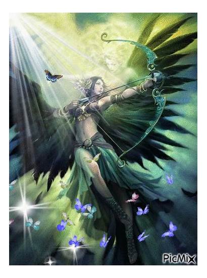 Valkyrie Fantasy Fluttering Angel Warrior Dark Demon