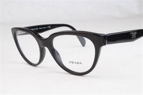 New Prada Vpr10p Eyeglasses Frames Black 1ab 1o1 Authentic 50mm Eyeglasses Frames Eyeglasses