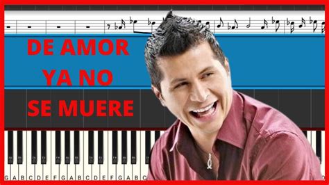 Charlie Cardona De Amor Ya No Se Muere Piano Tutorial Midi Youtube