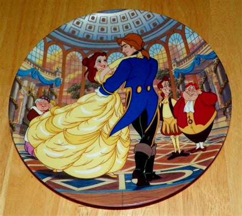 Disney Collector Plate Beauty and the Beast Spell is Broken