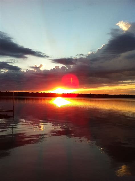 Sunset Jenkins Mn Theres No Place Like Home Outdoor Sunset