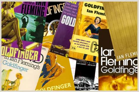 Goldfinger Novel Books Bond Scenes