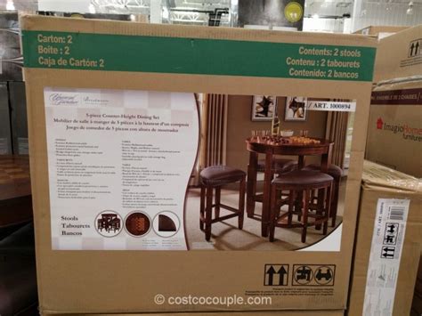 Universal Furniture 5 Piece Counter Height Dining Set
