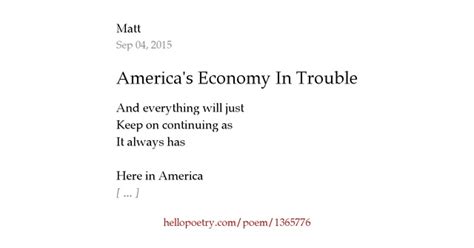 Economic Poems