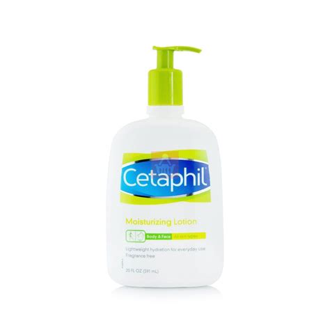 Cetaphil Moisturizing Lotion Body And Face All Skin Types 591ml