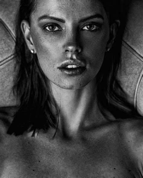 Aleksey Trifonov Women Model Face Portrait Monochrome Wallpaper